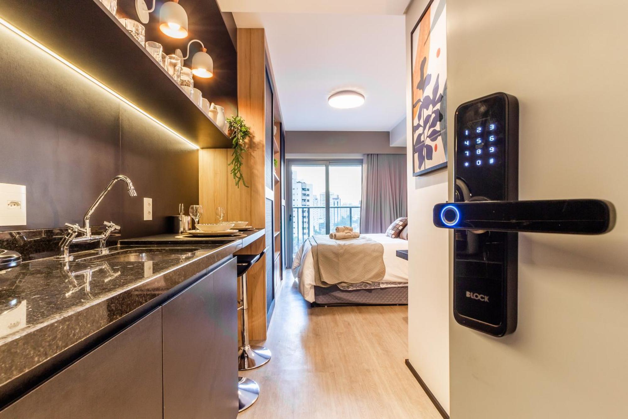 Studios No Melhor Ponto De Moema Garagem Lazer E Metro Perto Wifi Gratis São Paulo Kültér fotó